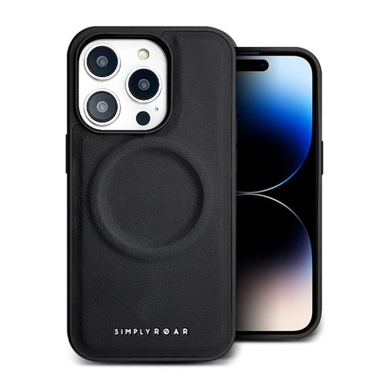 iPhone 16 Pro Simply Roar Mag Morning Case (MagSafe Compatible) - Black
