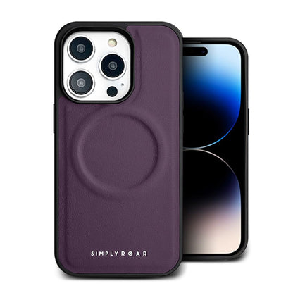 iPhone 16 Plus Simply Roar Mag Morning Case (MagSafe Compatible) - Purple