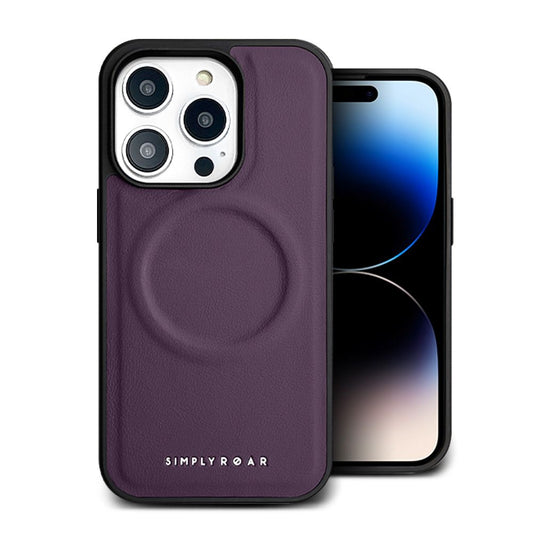 iPhone 16 Plus Simply Roar Mag Morning Case (MagSafe Compatible) - Purple