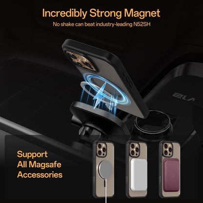 iPhone 16 Pro Simply Roar Haptic Button Matte Case (MagSafe Compatible) - Black