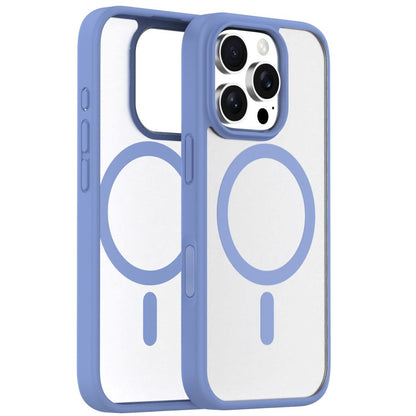iPhone 16 Pro Simply Roar Haptic Button Matte Case (MagSafe Compatible) - Blue
