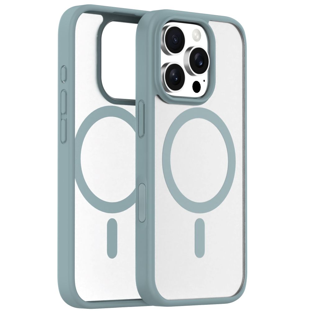 iPhone 16 Pro Simply Roar Haptic Button Matte Case (MagSafe Compatible) - Green