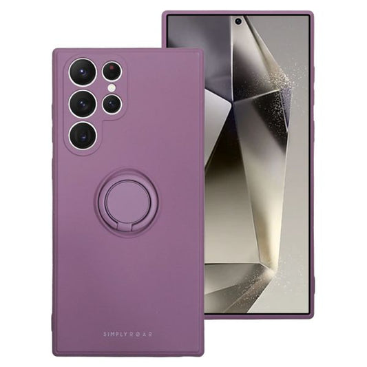 Samsung Galaxy S25 Ultra Simply Roar Magnetic Amber Case - Purple