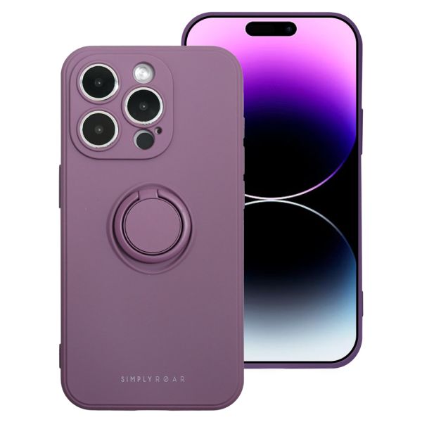 iPhone 16 Pro Max Simply Roar Magnetic Amber Case - Purple