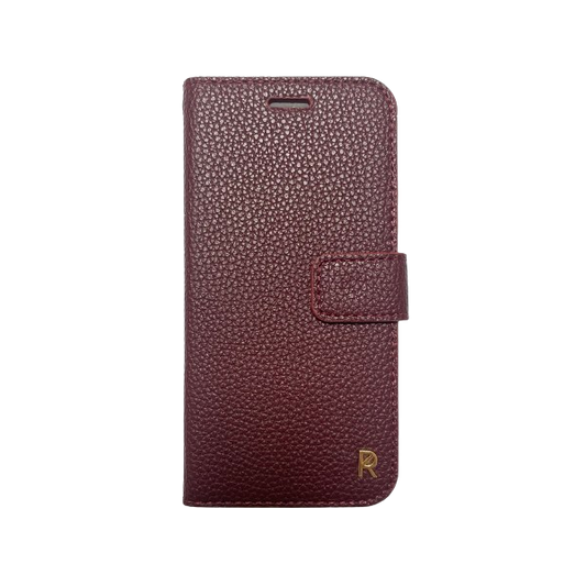 Samsung Galaxy S25 Ultra Simply Roar London Mag Diary (Magnetic Compatible) - Red Wine