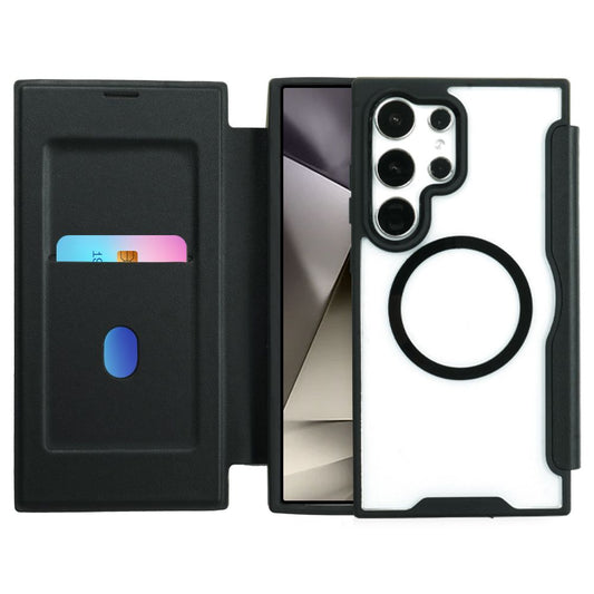 Samsung Galaxy S24 / S25 Simply Roar MAG Diary (MagSafe Compatible) - Black