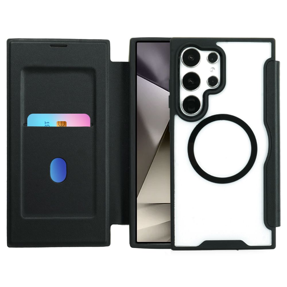Samsung Galaxy S24 Plus / S25 Plus Simply Roar MAG Diary (MagSafe Compatible) - Black