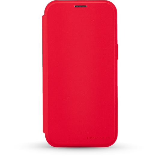 iPhone 16 Pro Max Simply Roar MAG Diary (MagSafe Compatible) - Red
