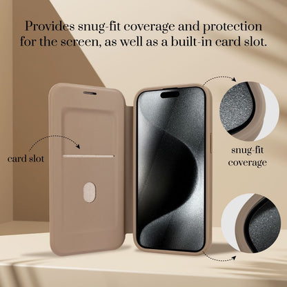 iPhone 16 Plus Simply Roar MAG Diary (MagSafe Compatible) - Champagne