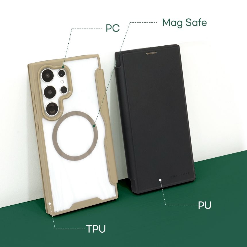 iPhone 16e Simply Roar MAG Diary (MagSafe Compatible) - Champagne