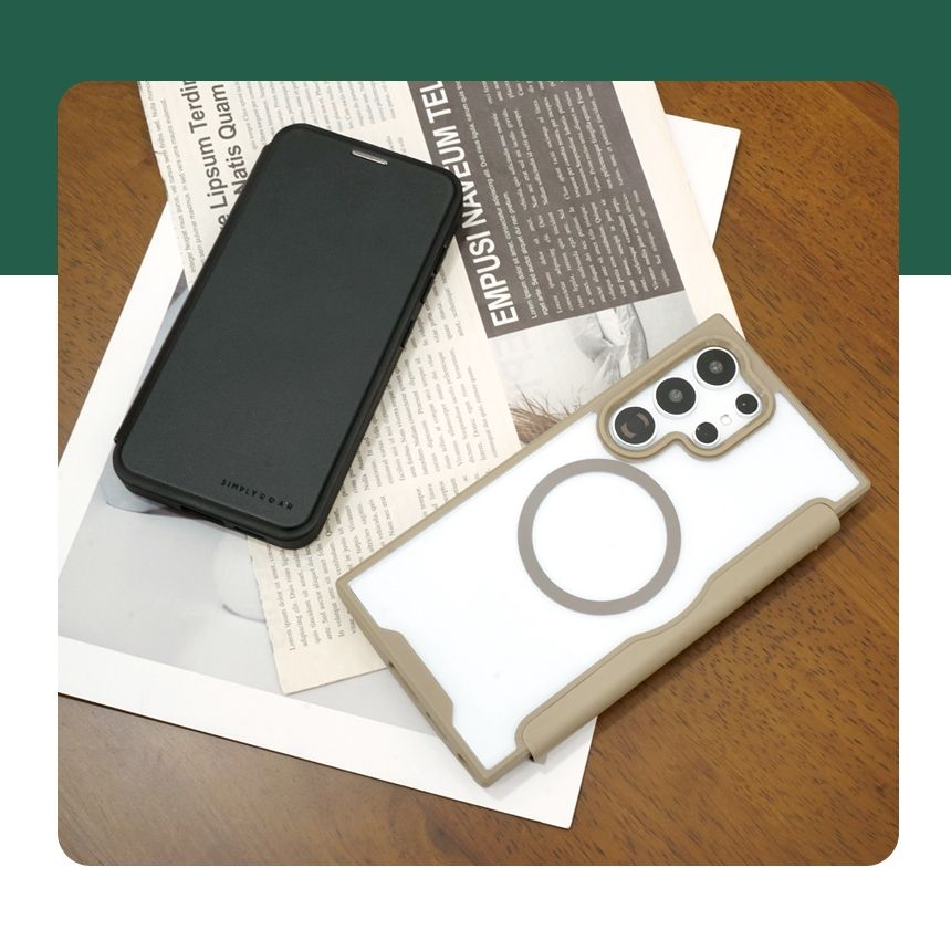 iPhone 16e Simply Roar MAG Diary (MagSafe Compatible) - Champagne