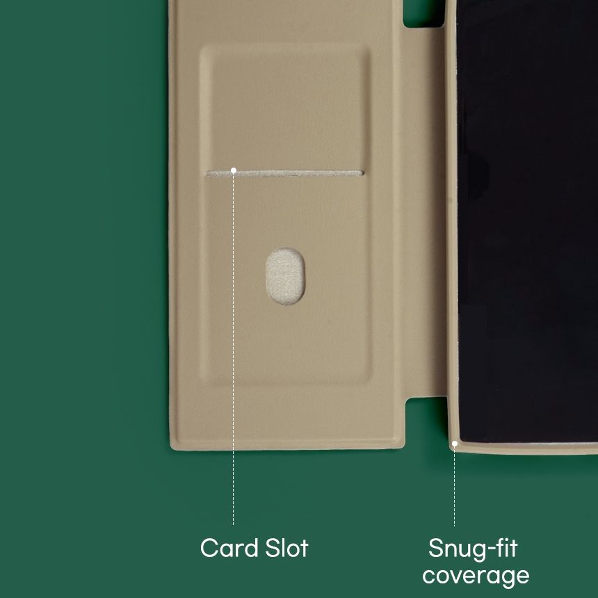 iPhone 16 Pro Simply Roar MAG Diary (MagSafe Compatible) - Champagne