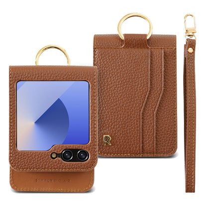 Samsung Galaxy Z Flip 6 / 7 FE Simply Roar Winsome Case - Dark Brown