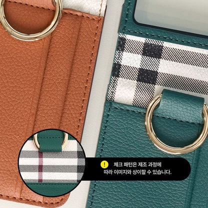 Samsung Galaxy Z Flip 6 / 7 FE Simply Roar Vera Leather Case - Green