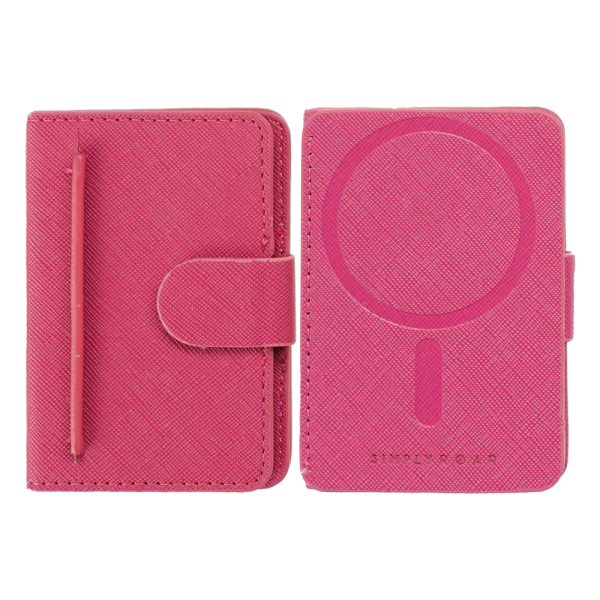 Simply Roar Simply Roar Grip Card Pocket (Magnetic Compatible) - Hot Pink