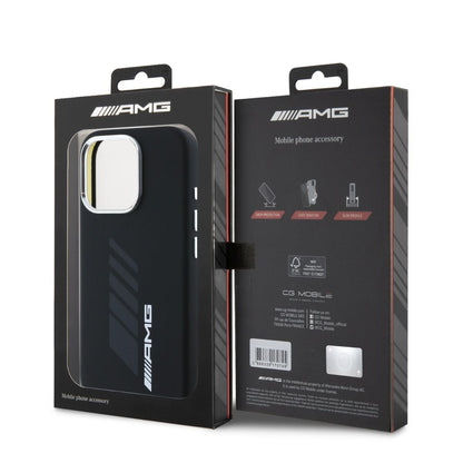 iPhone 16 Pro AMG HC SILI OVERSIZE RHOMBS (MagSafe Compatible) - Black
