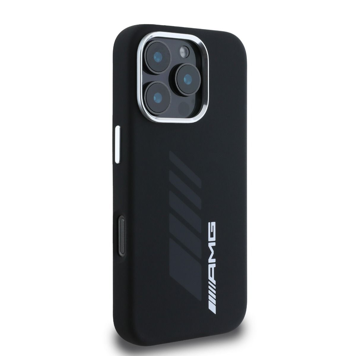 iPhone 16 Pro AMG HC SILI OVERSIZE RHOMBS (MagSafe Compatible) - Black
