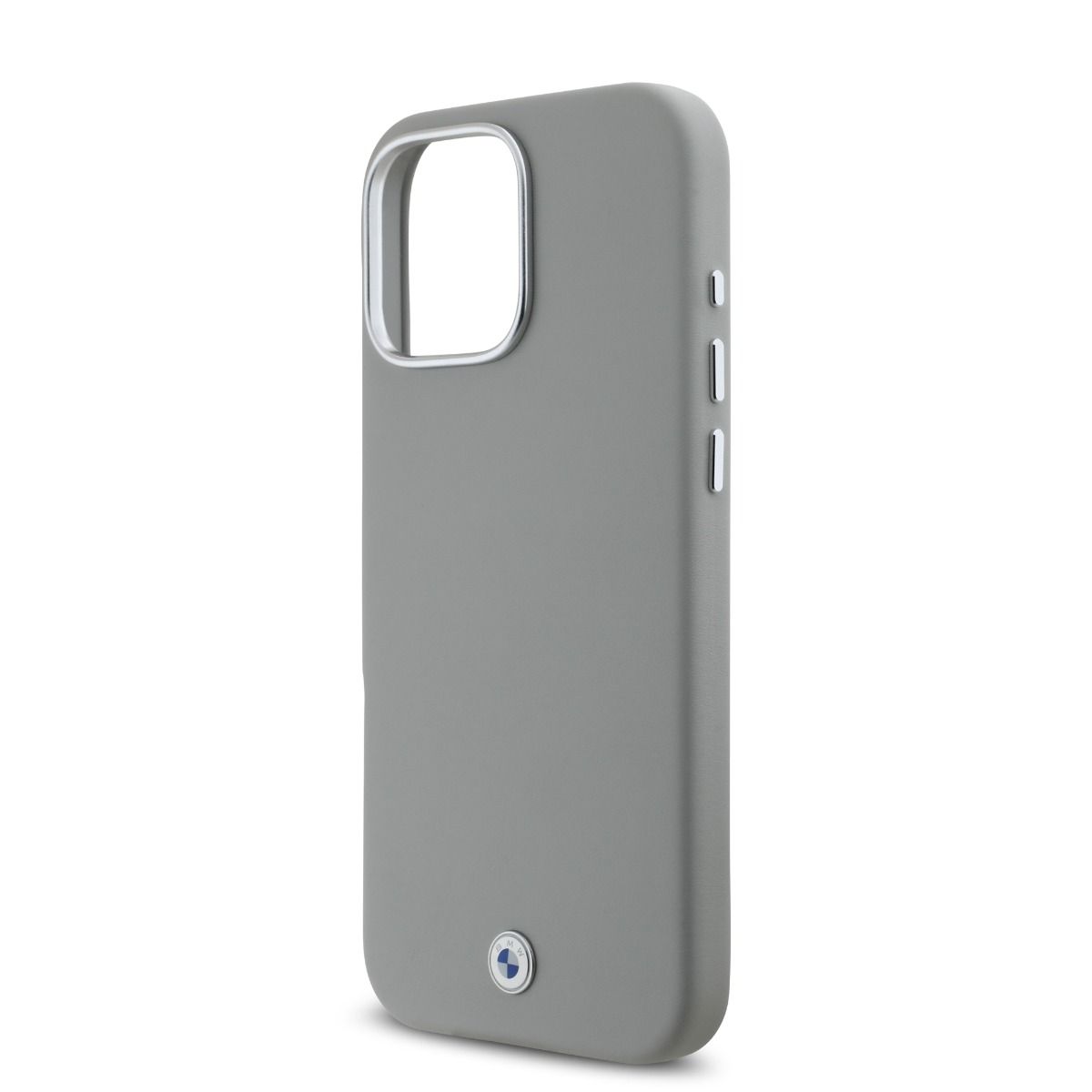 iPhone 16 Pro BMW HC SIGN PU FULL WRAPPED METAL (MagSafe Compatible) - Grey
