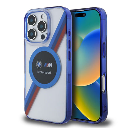 iPhone 16 Pro BMW HC MOTORSPORT IML CIRCLE (MagSafe Compatible) - TRANSPARENT