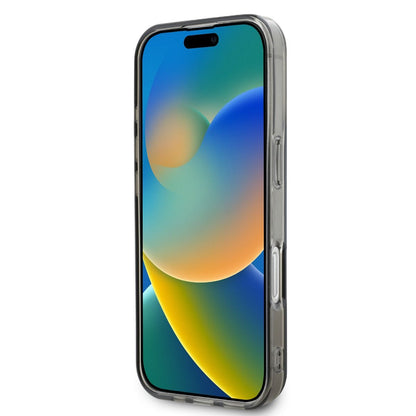 iPhone 16 Pro Max Mercedes-Benz HC TRANSPARENT PC / TPU SILVER RING (MagSafe Compatible) - BlackiPhone 16 Pro Max Mercedes-Benz HC TRANSPARENT PC / TPU SILVER RING (MagSafe Compatible) - Black