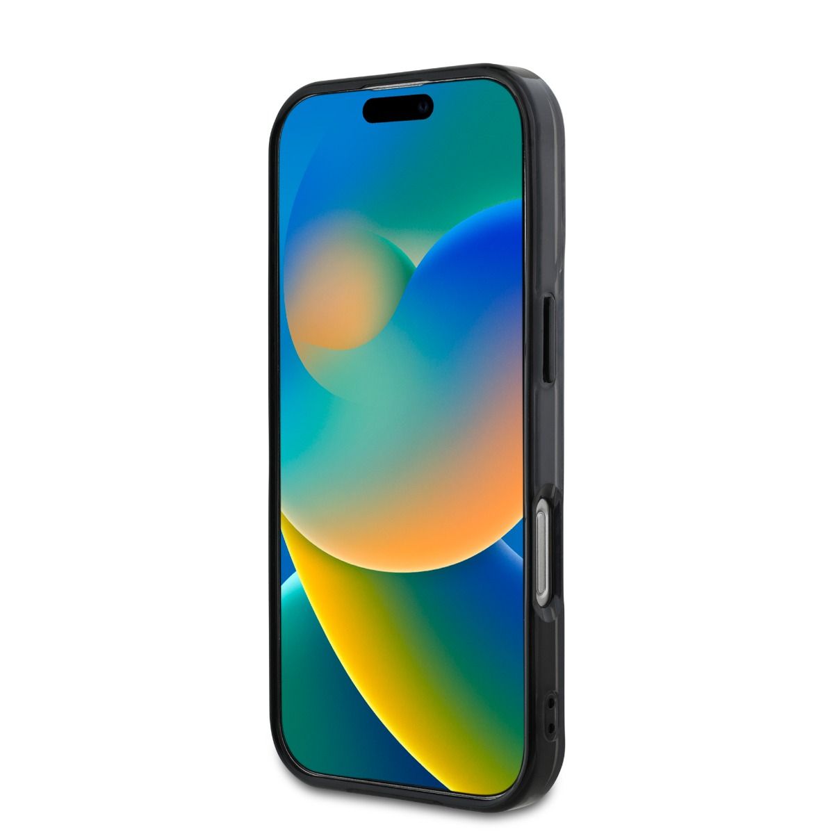 iPhone 16 Pro Mercedes-Benz HC TRANSPARENT PC / TPU W / BLACK RING (MagSafe Compatible) - Clear