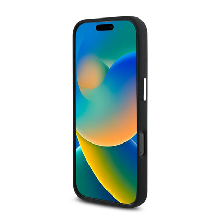 iPhone 16 Pro AMG HC SILICONE BOW LINES (MagSafe Compatible) - Black Yellow