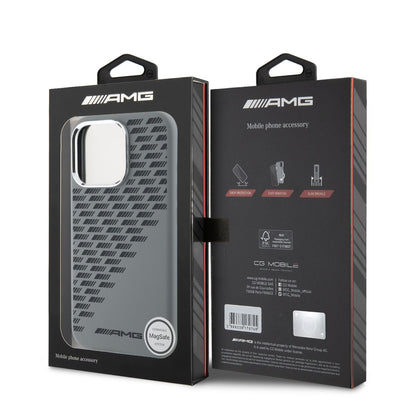 iPhone 16 Pro AMG HC SILICONE RHOMBS (MagSafe Compatible) - Grey