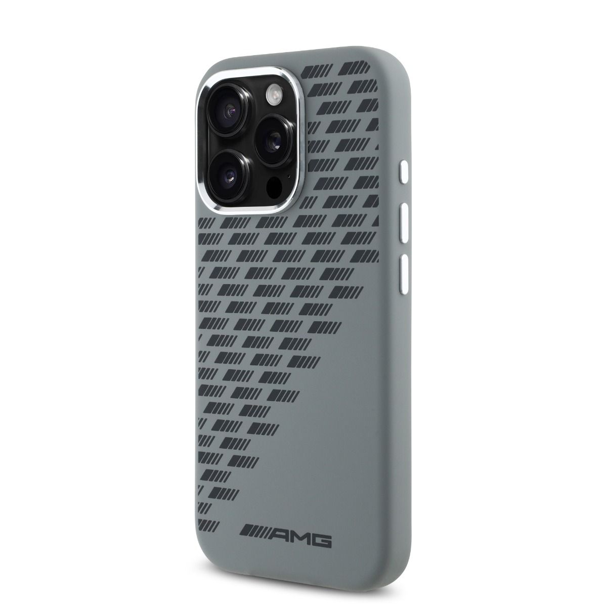 iPhone 16 Pro AMG HC SILICONE RHOMBS (MagSafe Compatible) - Grey
