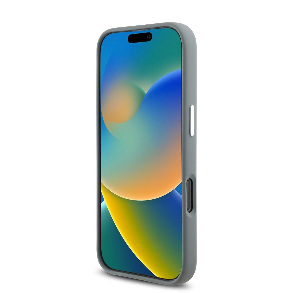 iPhone 16 Pro AMG HC SILICONE RHOMBS (MagSafe Compatible) - Grey