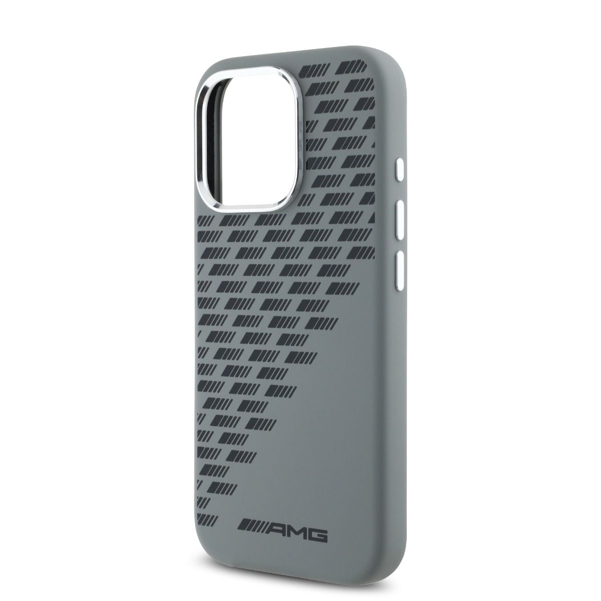 iPhone 16 Pro AMG HC SILICONE RHOMBS (MagSafe Compatible) - Grey