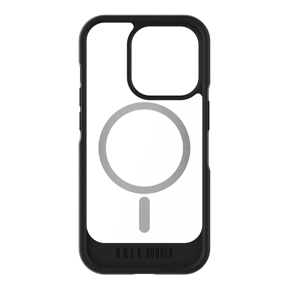 iPhone 16 Pro UGLY RUBBER G-MODEL (MagSafe Compatible) Certified 3m DROP TESTED MIL-STD 810G-2019 - Black