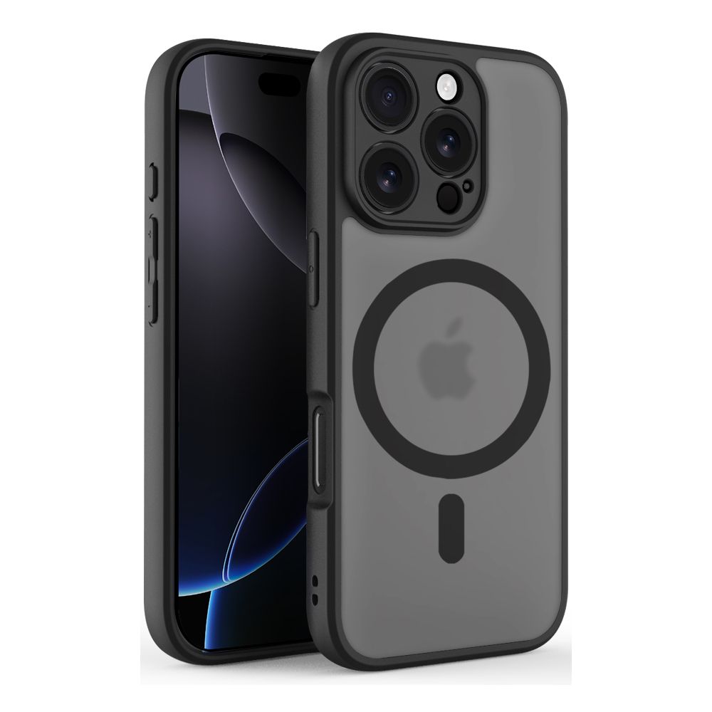 iPhone 16e BLACKTECH Aero Guard (MagSafe Compatible) - Matte Black