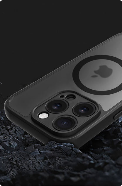 iPhone 16e BLACKTECH Aero Guard (MagSafe Compatible) - Matte Black