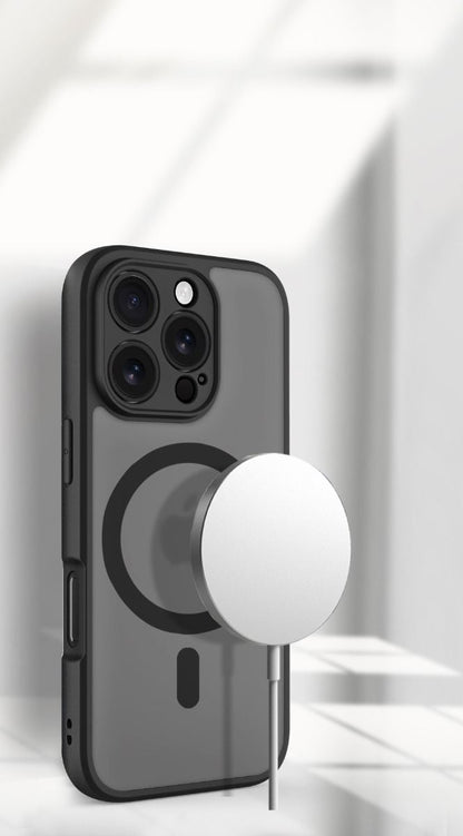 iPhone 16e BLACKTECH Aero Guard (MagSafe Compatible) - Matte Black