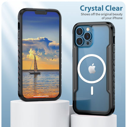 iPhone 16e BLACKTECH Defense Shield Aluminum Alloy (MagSafe Compatible) - Black