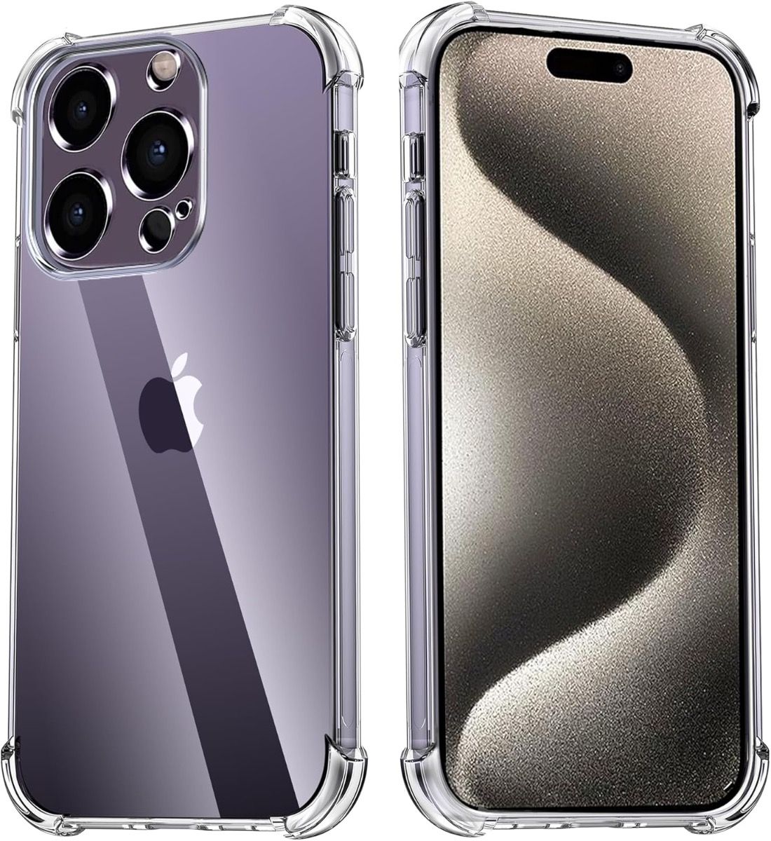 iPhone 15 Pro BLACKTECH Hard Protective - Clear