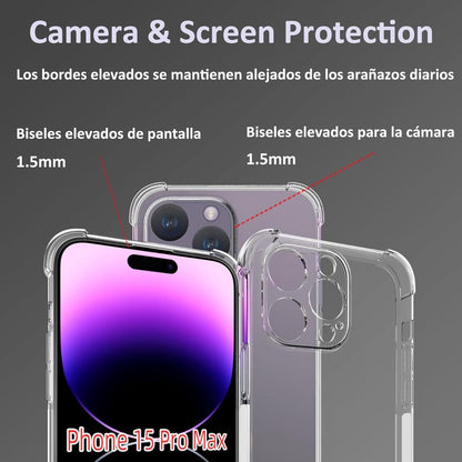 iPhone 16e BLACKTECH Hard Protective - Clear