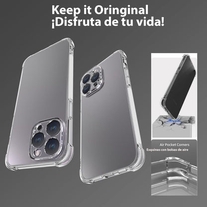 iPhone 14 BLACKTECH Hard Protective - Clear