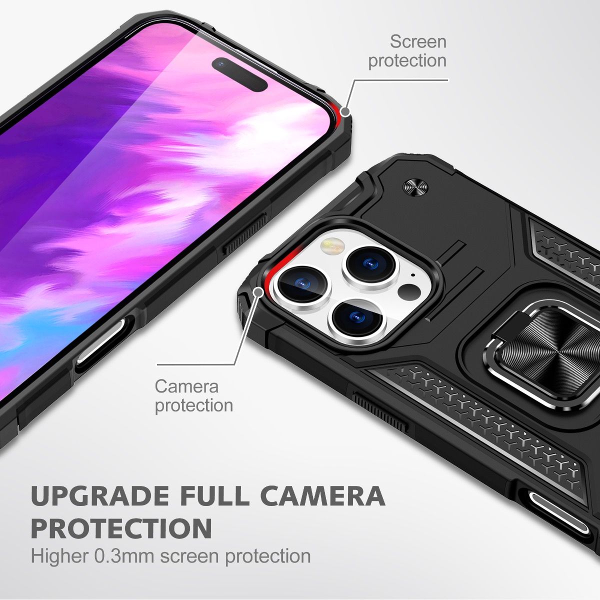 Samsung Galaxy Z Fold 5 BLACKTECH Robot Magnetic - Black