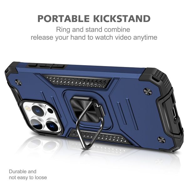 iPhone 14 Pro BLACKTECH Robot Magnetic - Navy