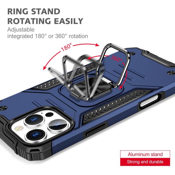 iPhone 14 Pro BLACKTECH Robot Magnetic - Navy
