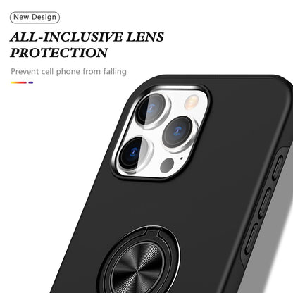 *Priority reserve-Ships early Sep*iPhone 17 Pro Max BLACKTECH Slim Style Magnetic Ring Stand - Black