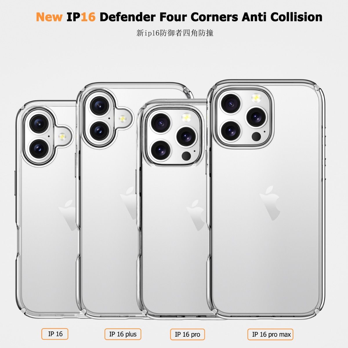 iPhone 16 Pro Max BLACKTECH Stay Clear - Clear