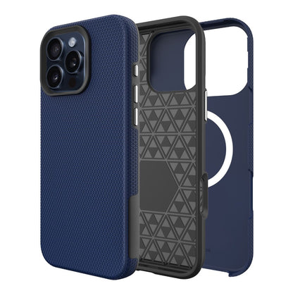 Samsung Galaxy S24 Plus / S25 Plus BLACKTECH Triangle Armor (MagSafe Compatible) - Navy