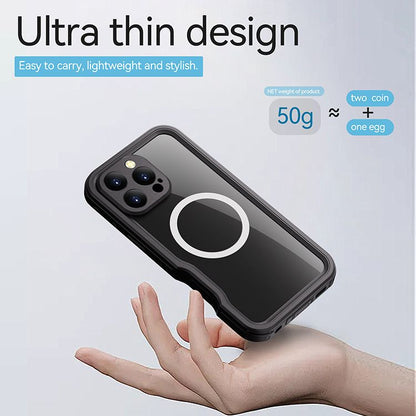 iPhone 16 Pro Max BLACKTECH Waterproof (MagSafe Compatible) - Black