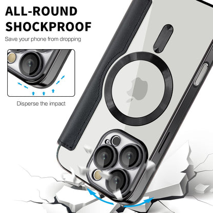 *Priority reserve-Ships early Sep*iPhone 17 Air BLACKTECH Leather Lux (Magnetic Compatible) - Black