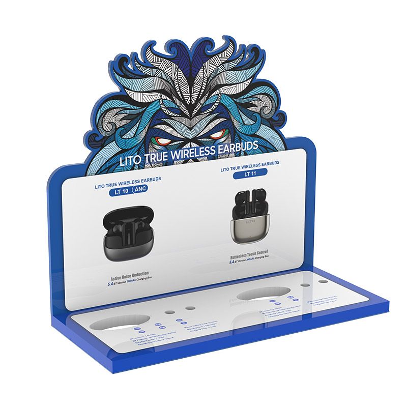 LITO Earphone Display - Blue