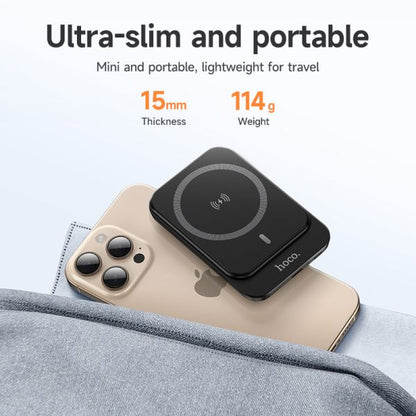 hoco. DB94 PD20W Mag power bank 5000mAh (Magnetic Compatible) - black