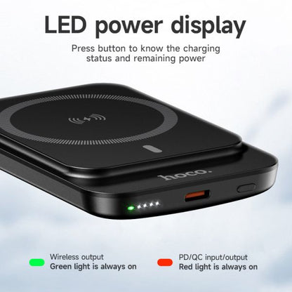 hoco. DB94 PD20W Mag power bank 5000mAh (Magnetic Compatible) - black