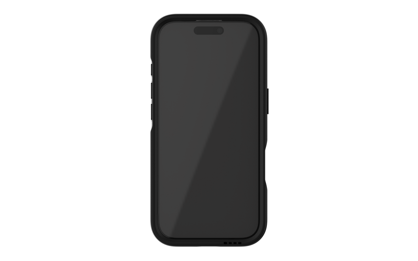 iPhone 16 UGLY RUBBER U Model MIL-STD 810H Certified 3m DROP TESTED (MagSafe Compatible) - Black
